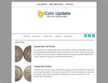 Tablet Screenshot of coins.coinupdate.com
